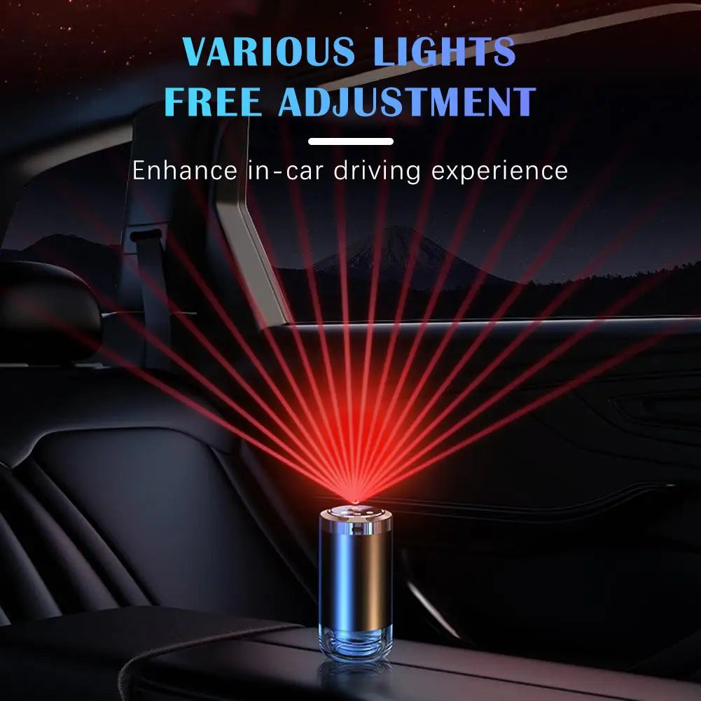 Car Aromatherapy Diffuser & Humidifier — 5 Modes, Long-Lasting Mist