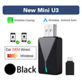 Wireless CarPlay Adapter for Wired CarPlay Cars — Android Auto Wireless Dongle, Auto-Reconnect, Plug & Play