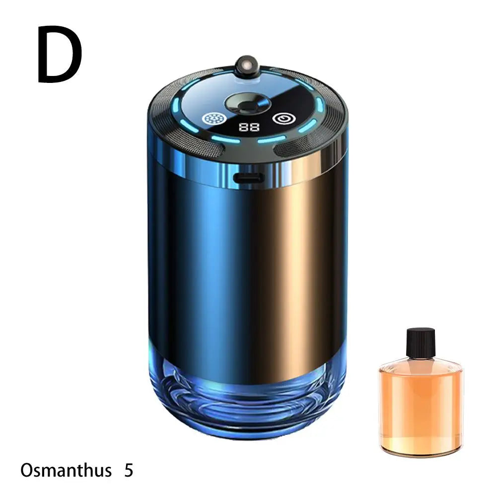 Car Aromatherapy Diffuser & Humidifier — 5 Modes, Long-Lasting Mist